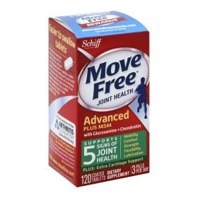 Schiff Move Free Total Joint Health - 1500 Mg - 120 Coated Tablets