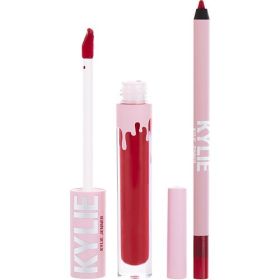 Kylie By Kylie Jenner by Kylie Jenner Velvet Lip Kit: Velvet Liquid Lipstick 3ml + Lip Liner 1.1g - # 405 Red Velvet --2pcs