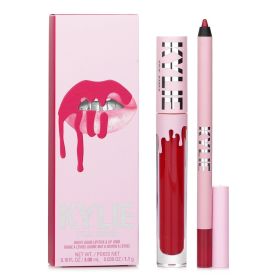 KYLIE COSMETICS - Matte Lip Kit: Matte Liquid Lipstick 3ml + Lip Liner 1.1g - # 402 Mary Jo K 008569 2pcs