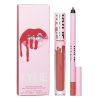 KYLIE COSMETICS - Matte Lip Kit: Matte Liquid Lipstick 3ml + Lip Liner 1.1g - # 801 Queen 006688 2pcs