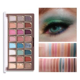 Matte Shimmer Metallic Eyeshadow Pallet Long Lasting Blendable Natural Colors Make Up Eye Shadows Cosmetics (Color: 03)